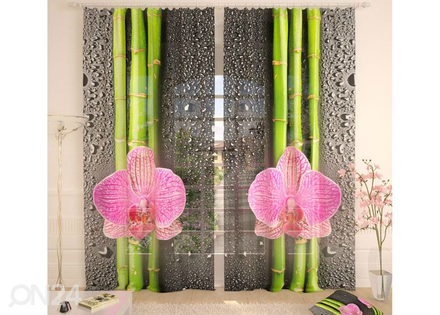 Tüllkardin Soft Orchid 400x260 cm suurendatud