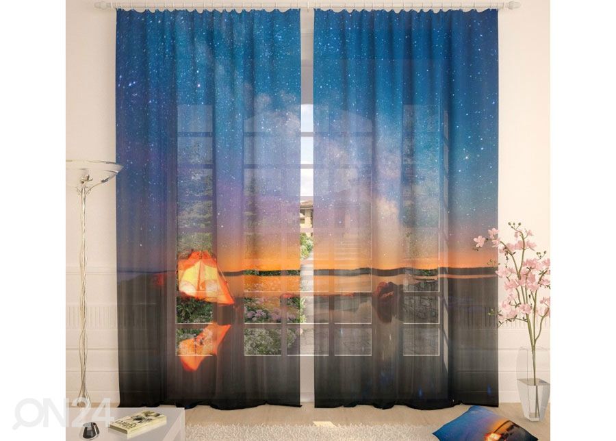 Tüllkardin Stars in the Sky 400x260 cm suurendatud