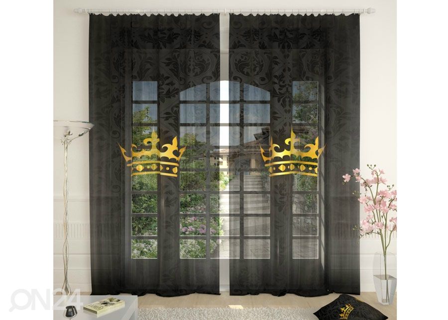 Tüllkardin The Crown 400x260 cm suurendatud