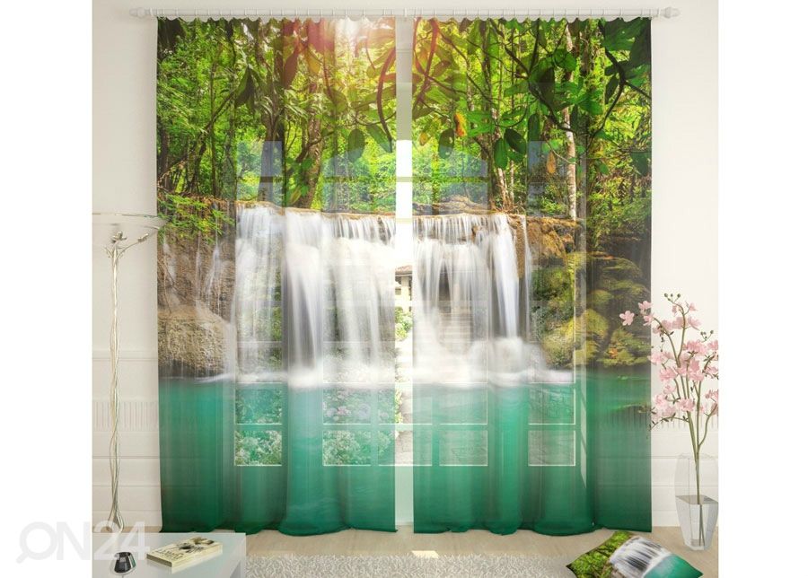 Tüllkardin Waterfall 400x260 cm suurendatud