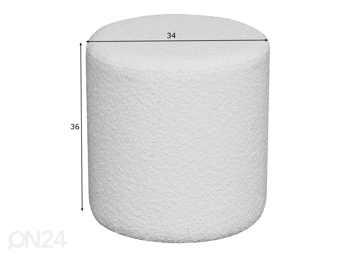 Tumba Ø34 cm suurendatud mõõdud