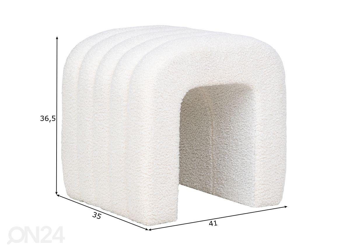 Tumba 41x35 cm suurendatud mõõdud