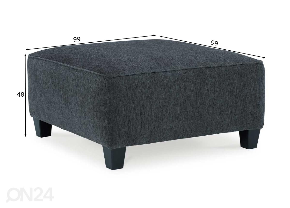 Tumba 99x99 cm suurendatud mõõdud