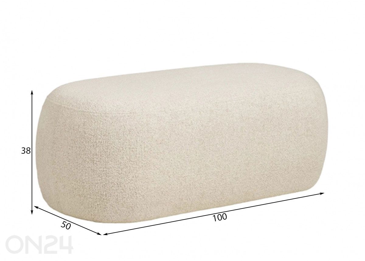 Tumba Blossomville suurendatud mõõdud