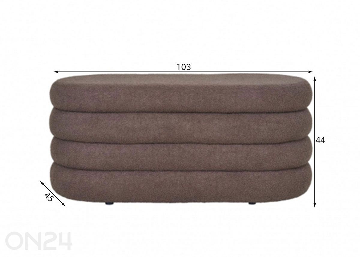 Tumba Dartford suurendatud mõõdud