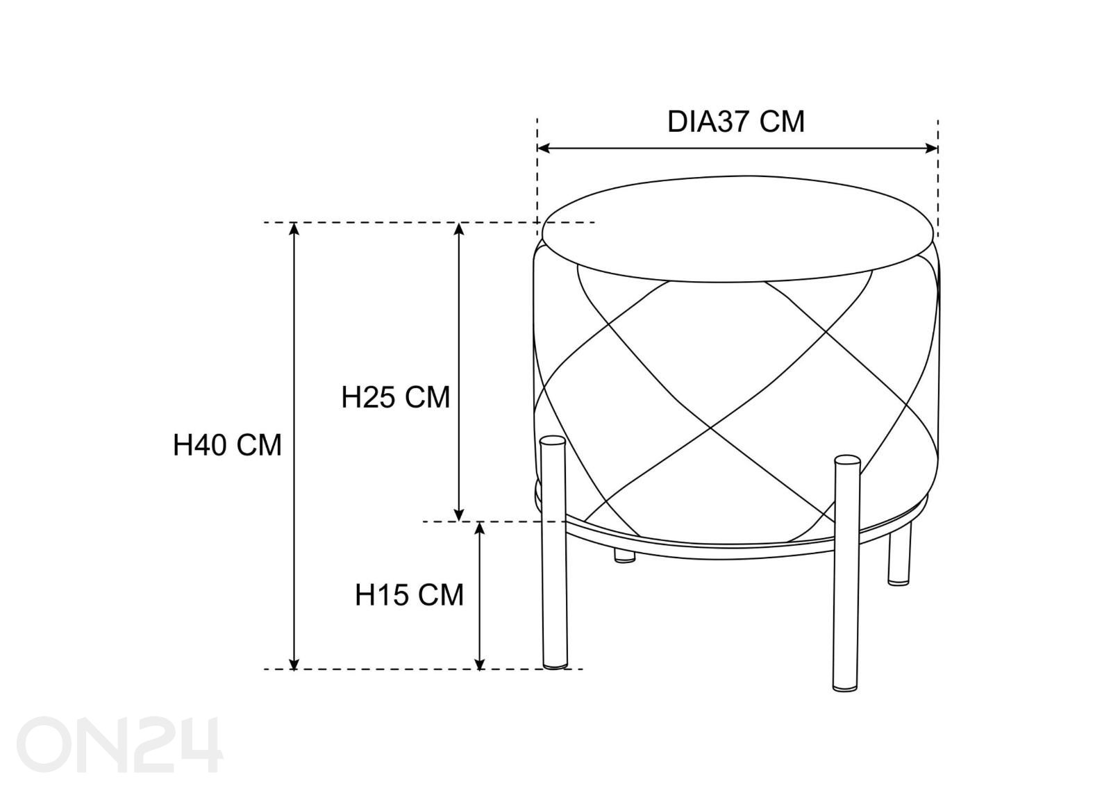 Tumba Savana suurendatud mõõdud