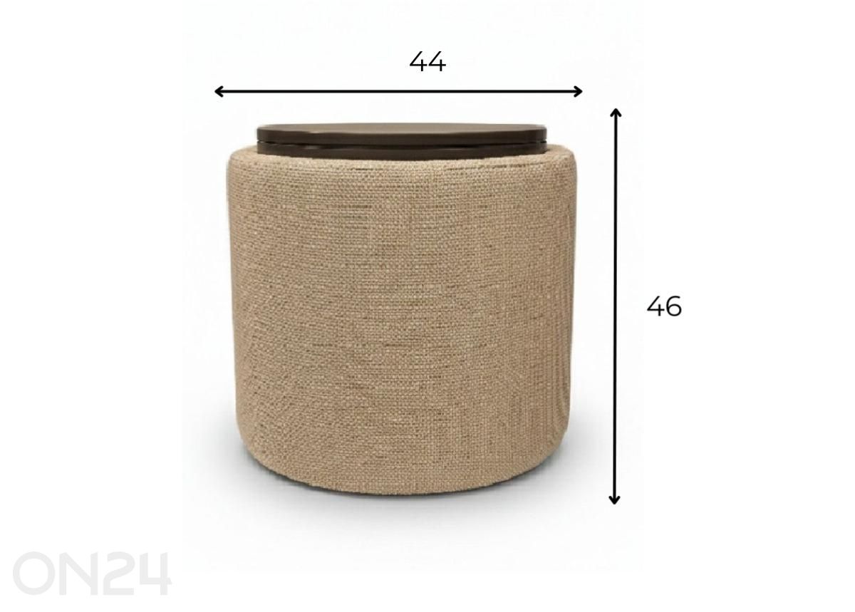 Tumba Treyt Ø44 cm suurendatud mõõdud