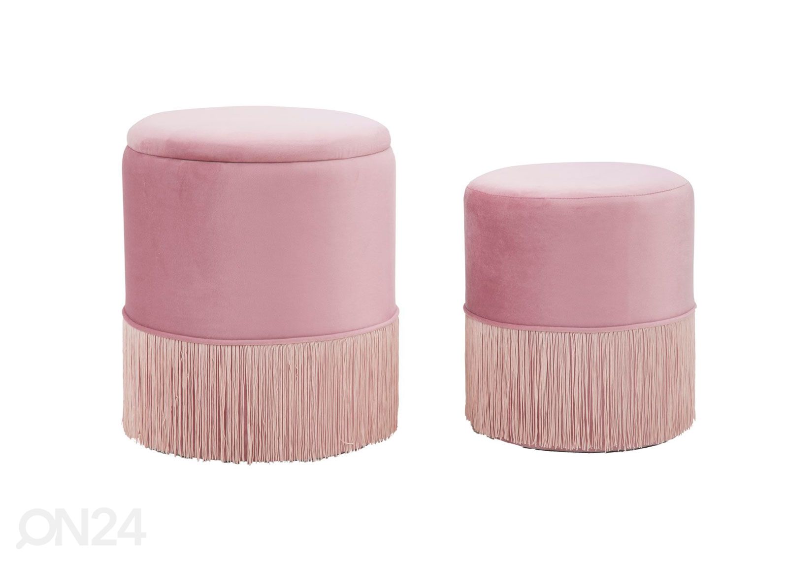 Tumbad Glam (2 tk), roosa suurendatud