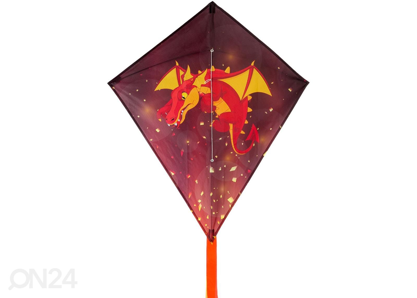 Tuulelohe Diamond Kite Dragon fly suurendatud