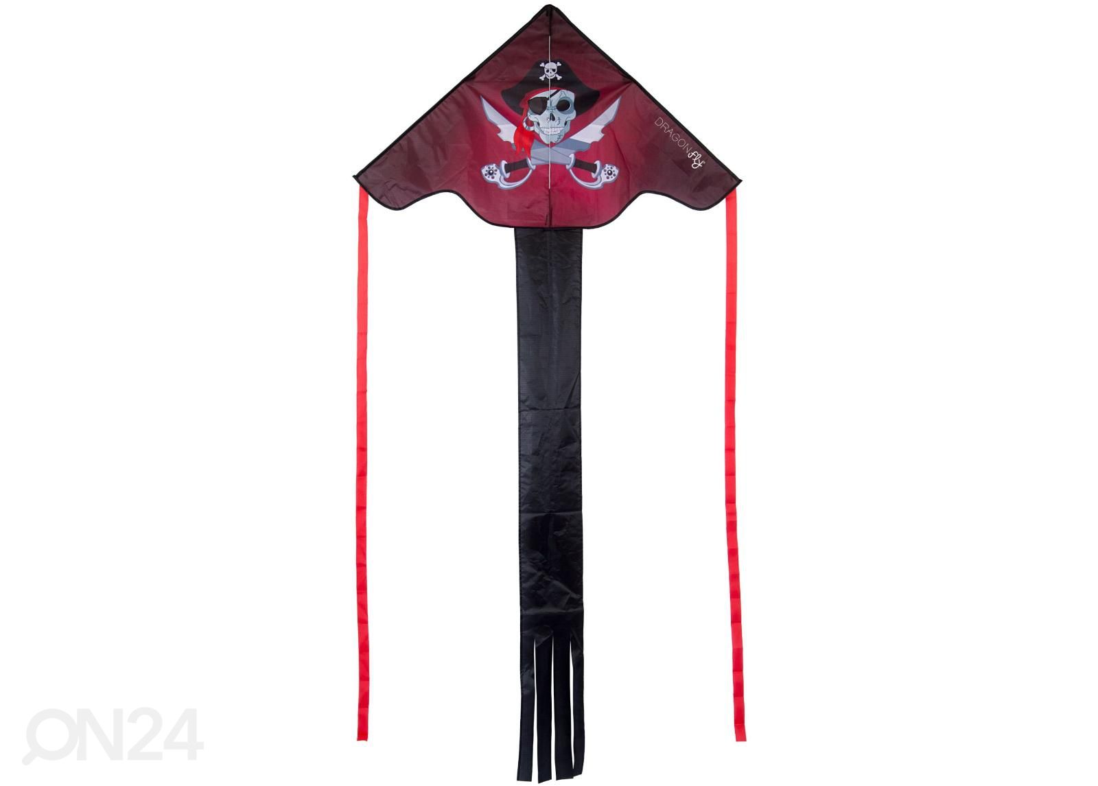 Tuulelohe Tail Kite Pirate Dragon Fly suurendatud