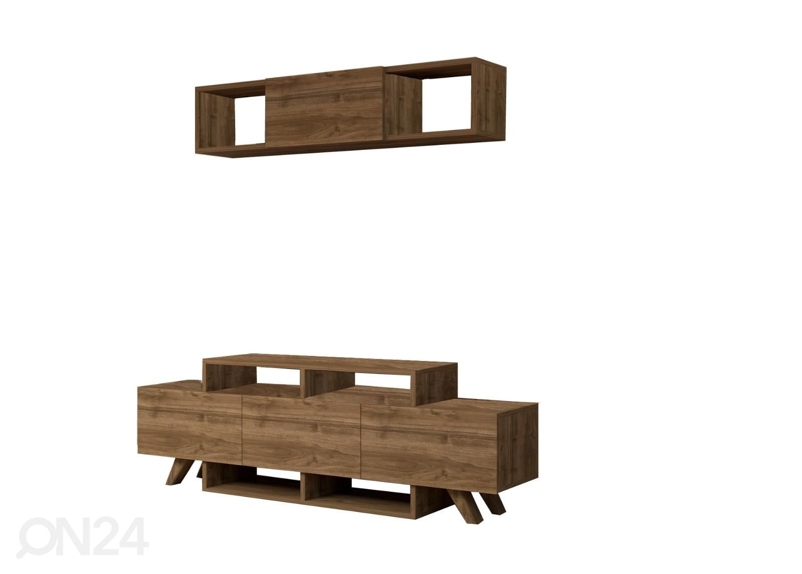 TV-alus 150 cm + seinariiul suurendatud
