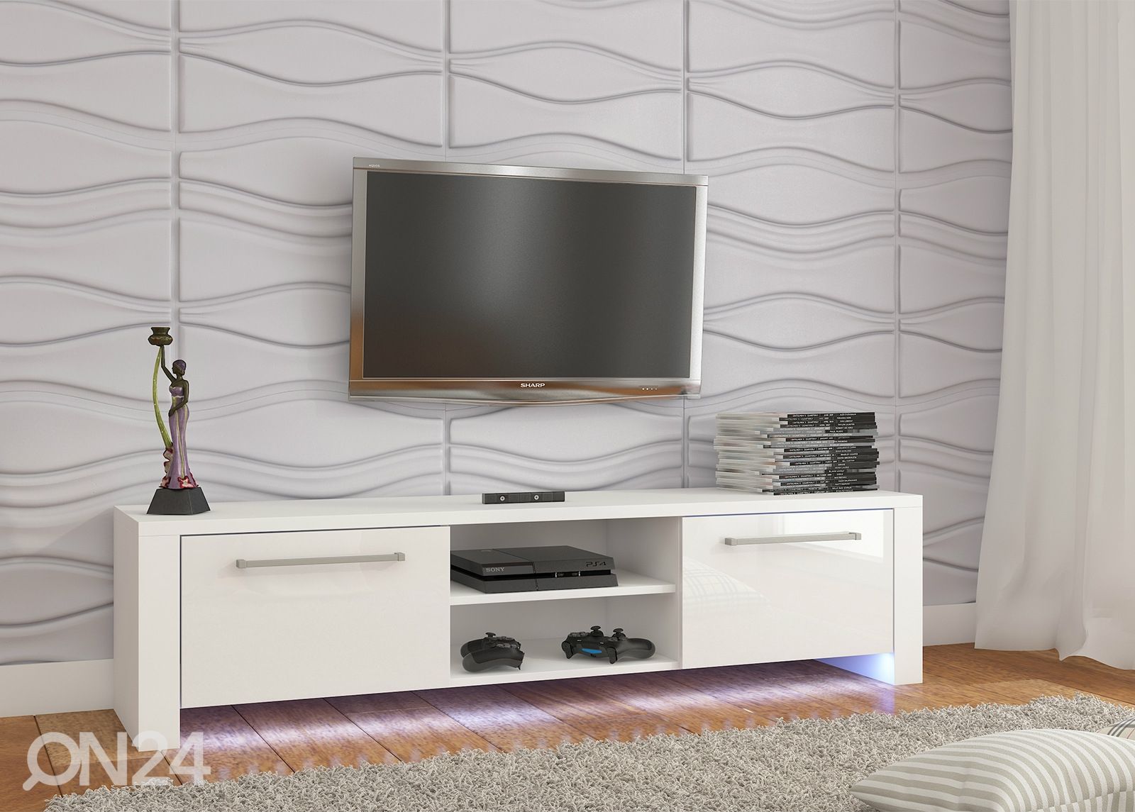 TV-alus 160 cm suurendatud