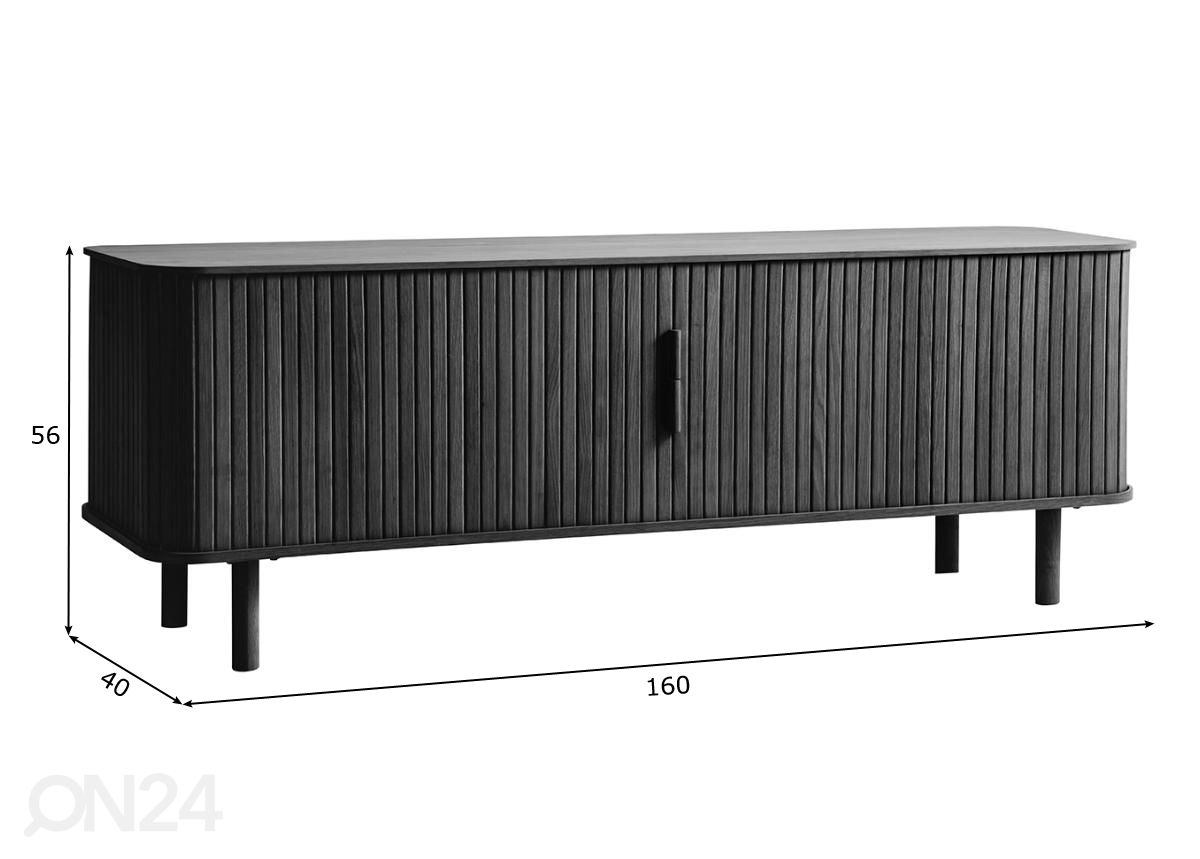 TV-alus 160 cm suurendatud mõõdud