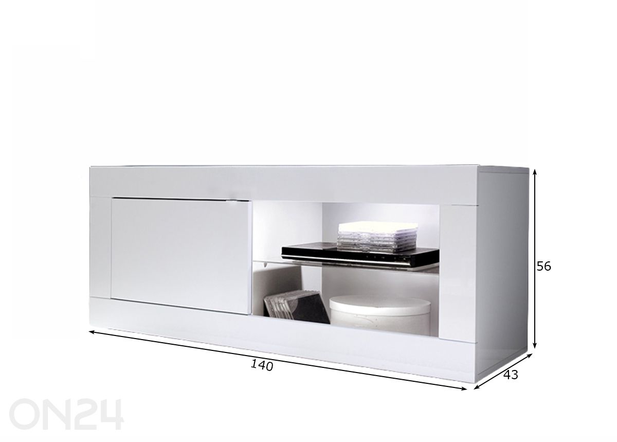 Tv-alus Basic suurendatud mõõdud