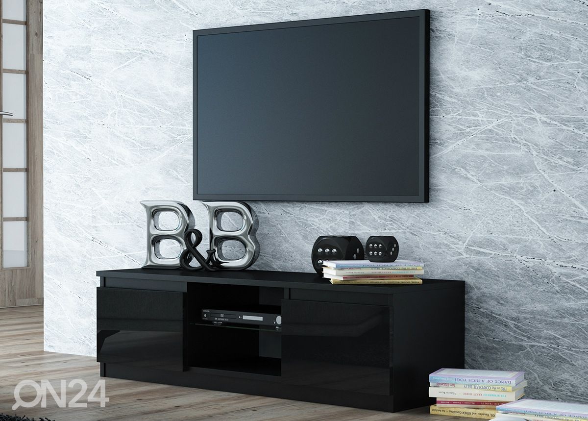 TV-alus Brooklyn Lack 140 cm suurendatud