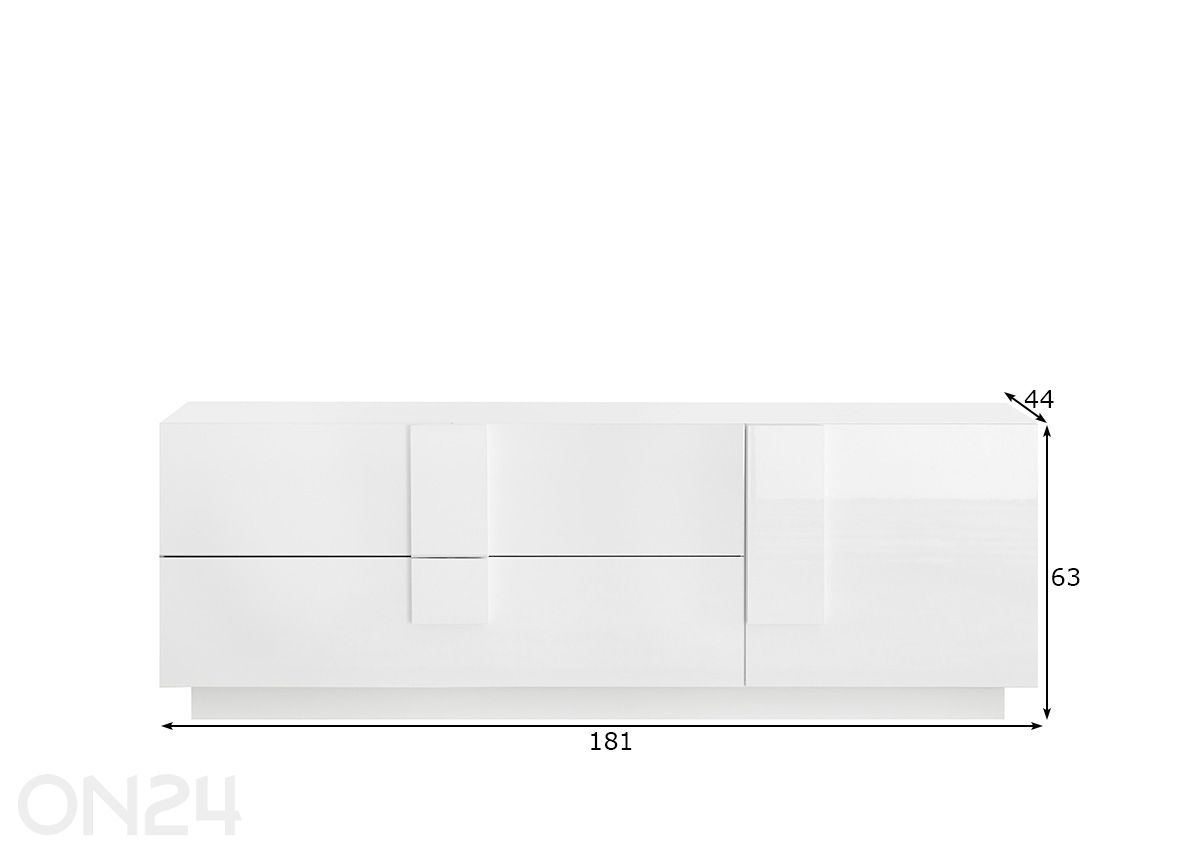 Tv-alus Jupiter suurendatud mõõdud