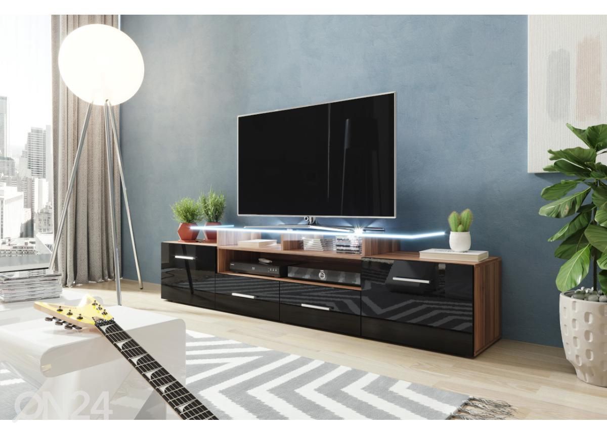 TV-alus + LED suurendatud