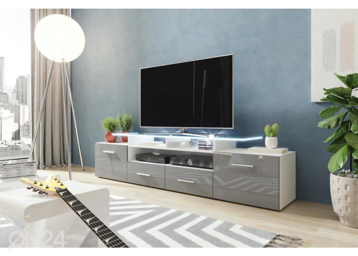 TV-alus + LED suurendatud