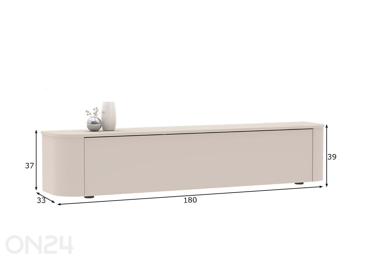 Tv-alus Lido suurendatud mõõdud
