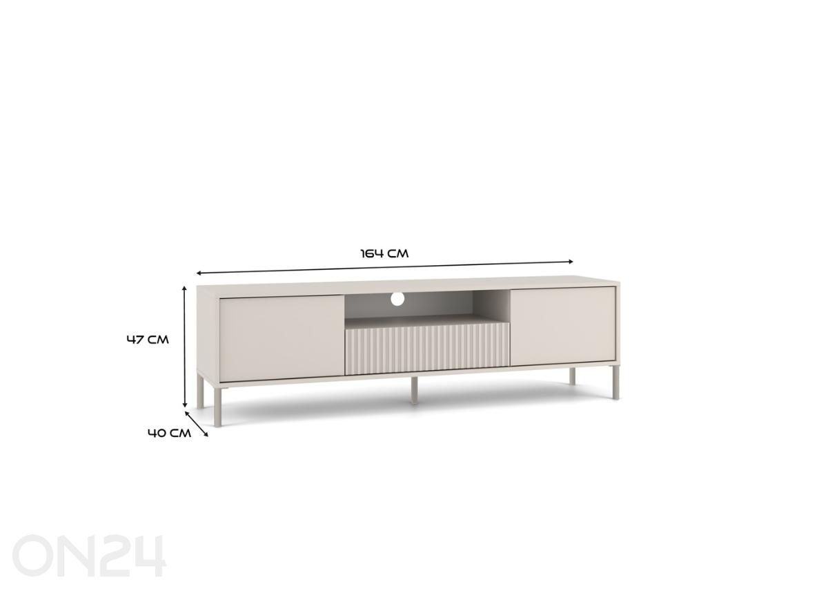 TV-alus Loire 164 cm suurendatud mõõdud