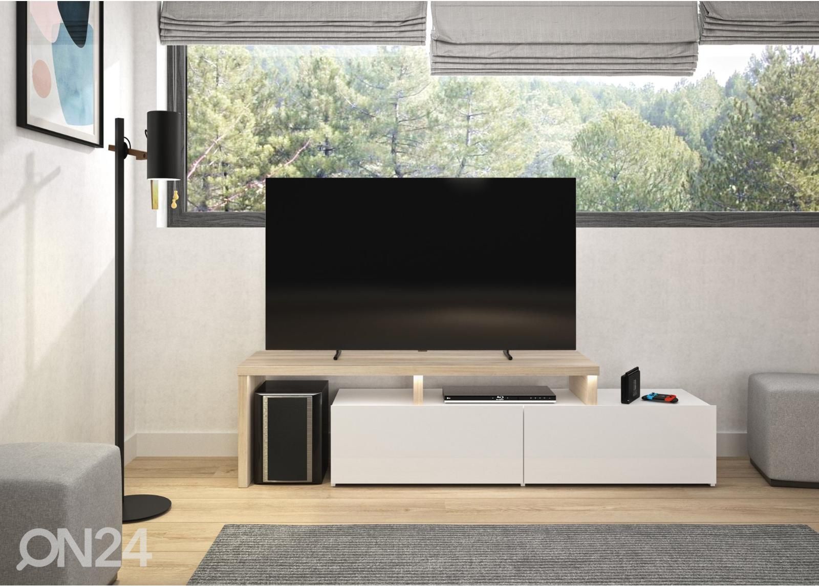 TV-alus Mike + LED suurendatud