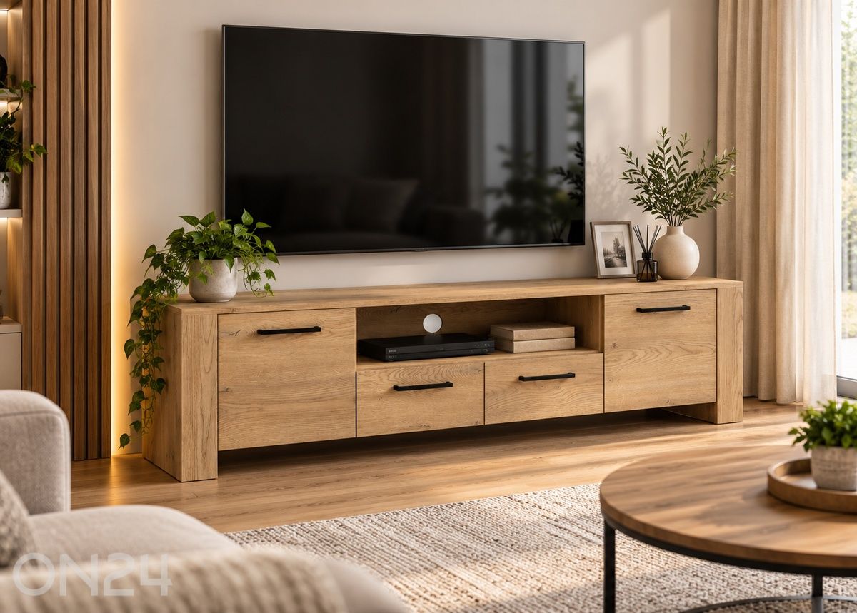 TV-alus Slide 175 cm suurendatud