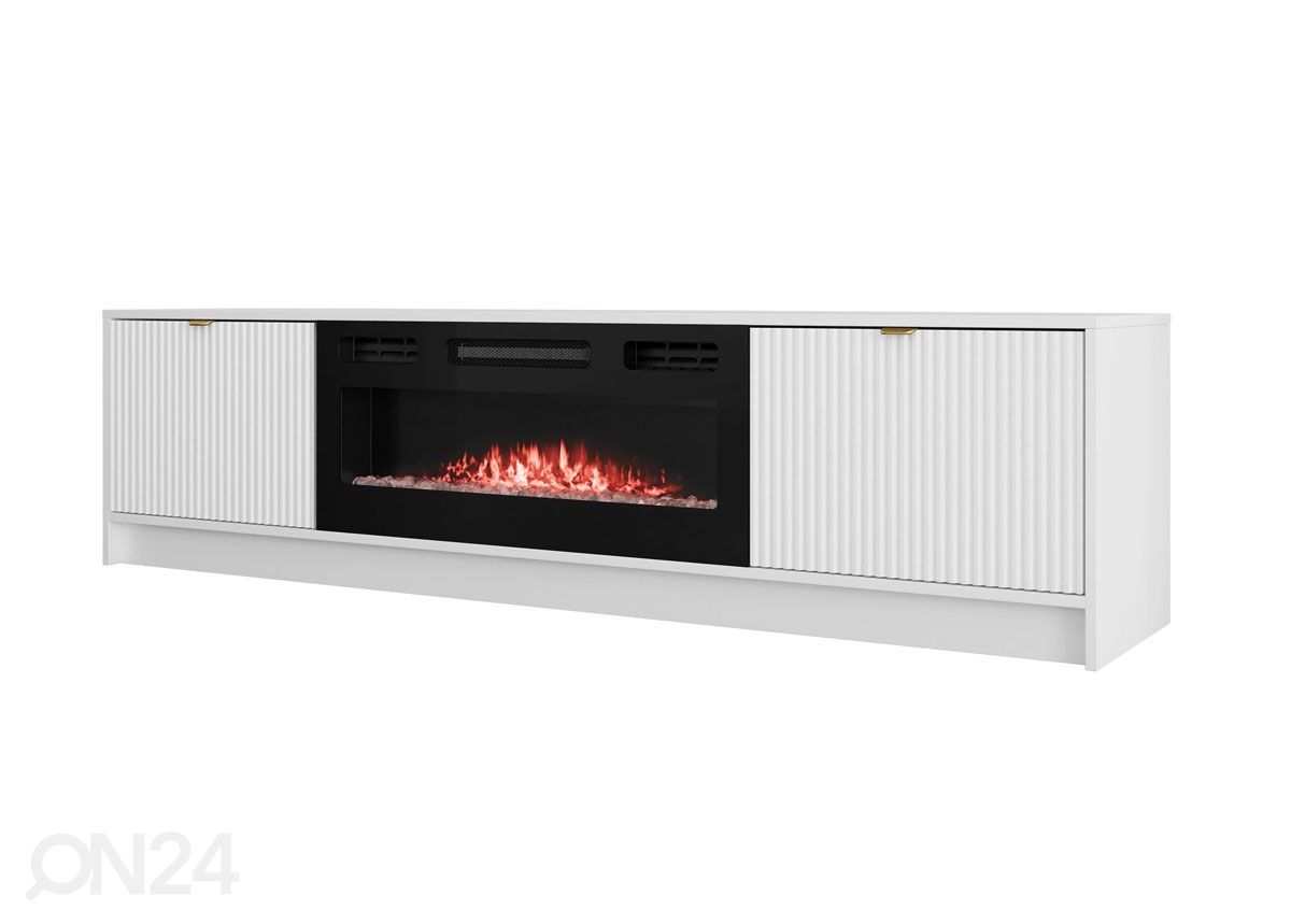 TV-alus Tireno 182 cm elektrikaminaga suurendatud
