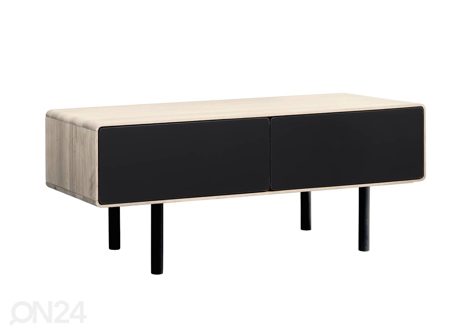TV-alus Tokyo 107 cm, valge õli suurendatud