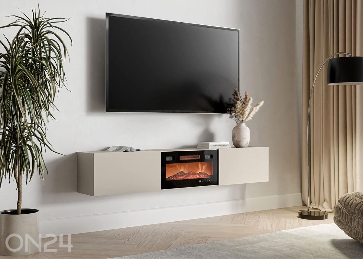 TV-kapp Covi + kamin suurendatud