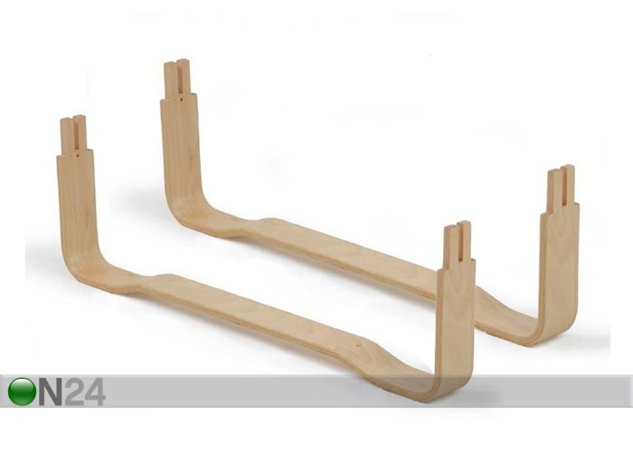 U-kujulised vedruvoodi jalad 80 cm suurendatud
