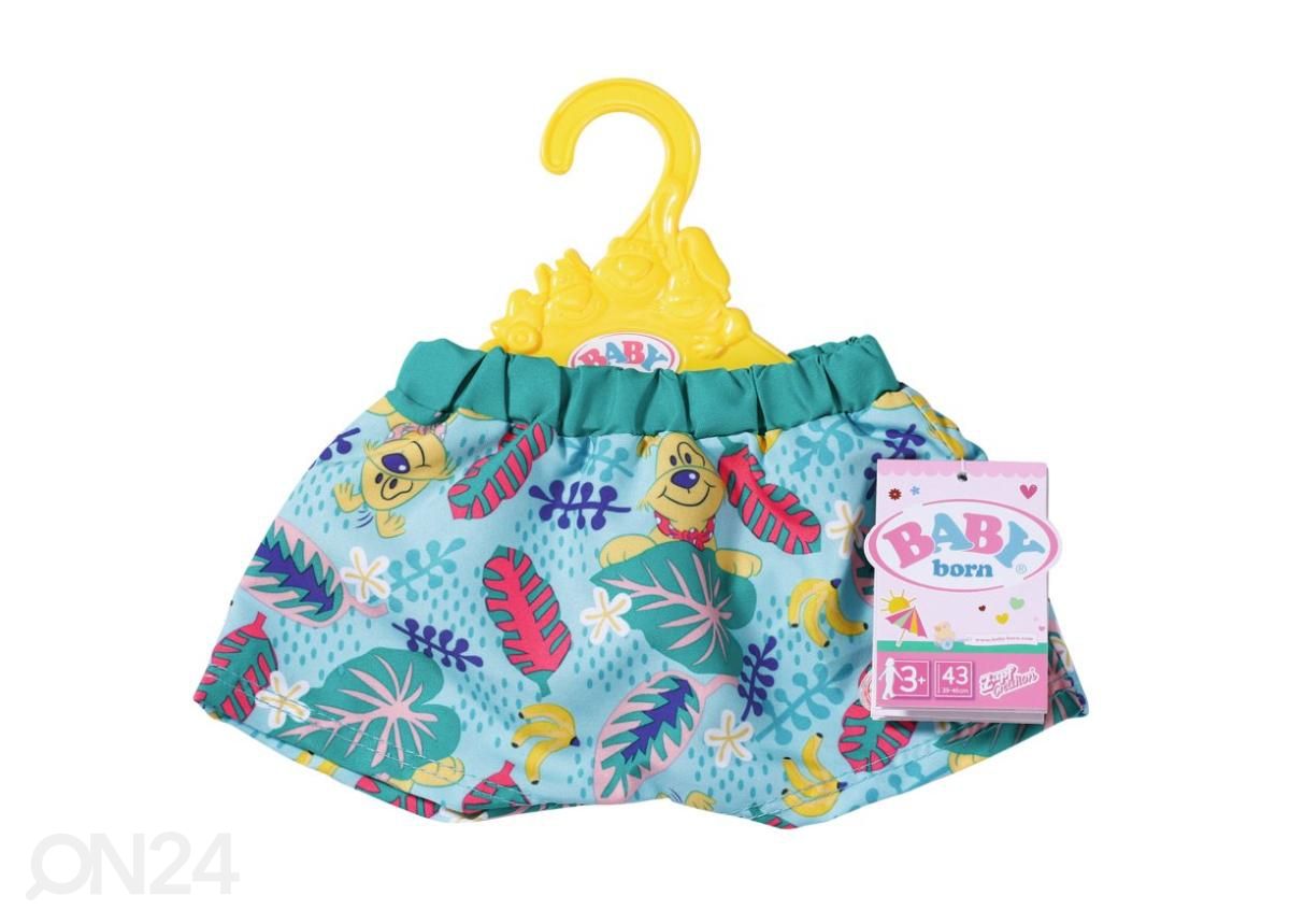 Ujumispüksid nukule Holiday BABY BORN 43 cm suurendatud