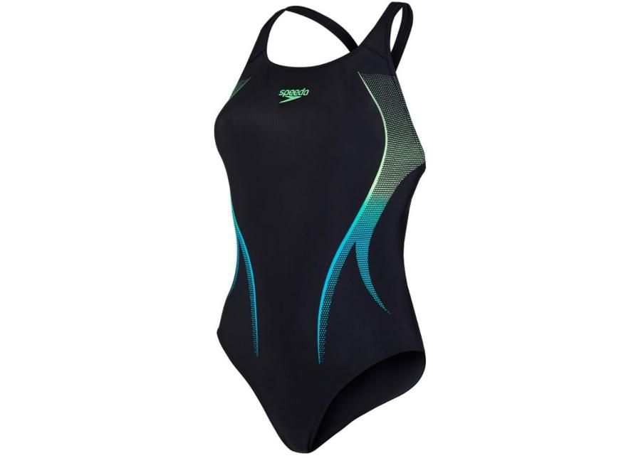 Ujumistrikoo naistele Speedo Placement Powerback W 8-06187B129 suurendatud