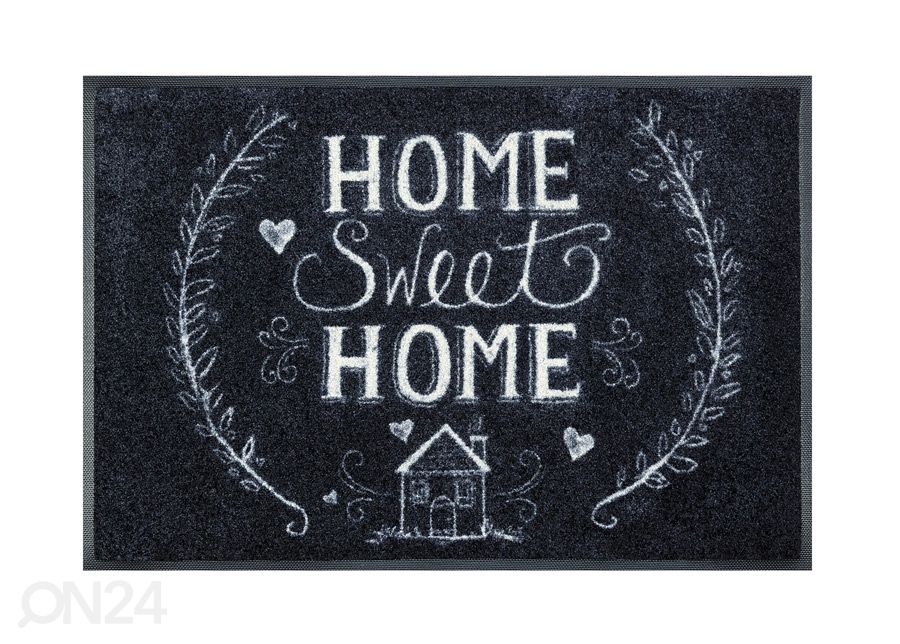 Uksematt Chalky Home 50x75 cm suurendatud