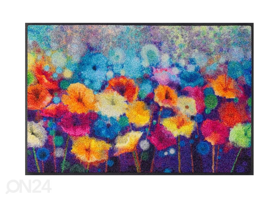 Uksematt Flowerlover 50x75 cm suurendatud
