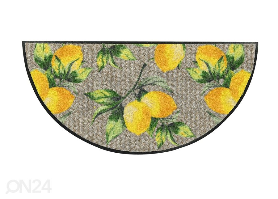 Uksematt Lemons Pure 42x85 cm suurendatud