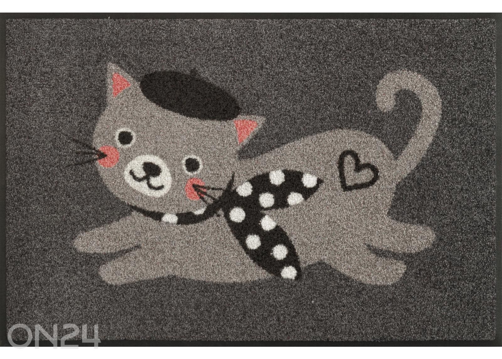 Uksematt Madame Minou 50x75 cm suurendatud