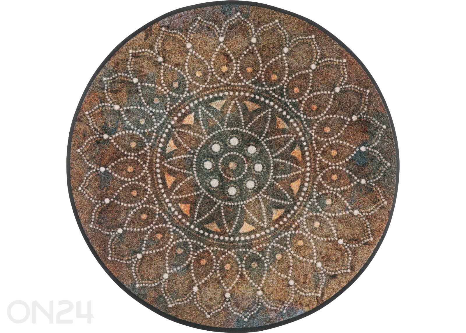 Ümmargune vaip Madhana Ø 115 cm suurendatud