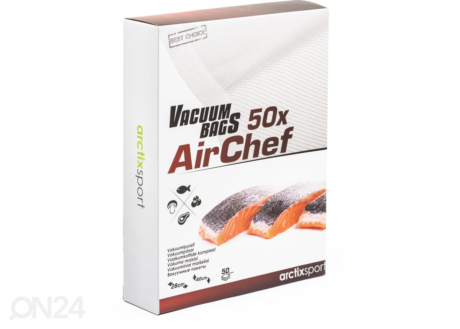 Vaakumkott Arctix 50 tk 28 x 40 cm suurendatud