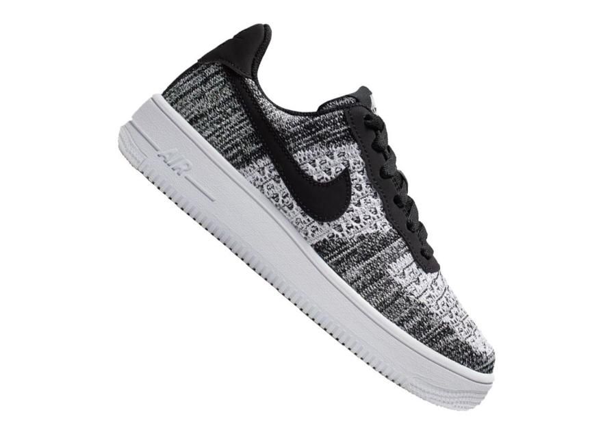 Vabaajajalatsid lastele Nike Air Force 1 Flyknit 2.0 GS Jr BV0063-001 suurendatud