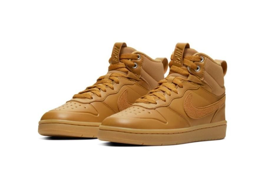 Vabaajajalatsid lastele Nike Court Borough Mid 2 Boot Jr BQ5440-700 suurendatud