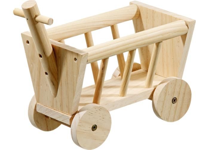 Väikelooma heinasõim handcraft 20 cm suurendatud