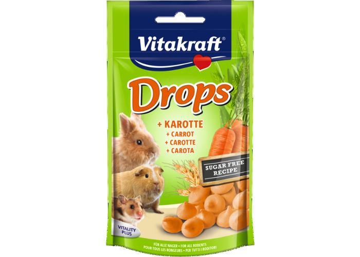 Väikelooma maius drops porgand 75 g suurendatud