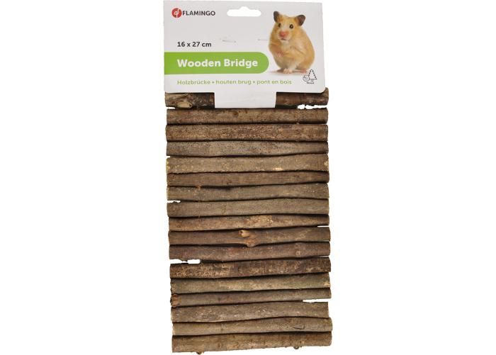 Väikelooma sild puidust 19x34 cm suurendatud