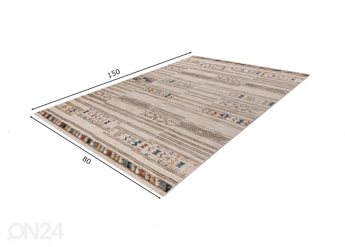 Vaip 80x150 cm suurendatud mõõdud
