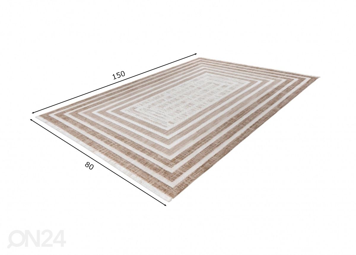 Vaip 80x150 cm suurendatud mõõdud