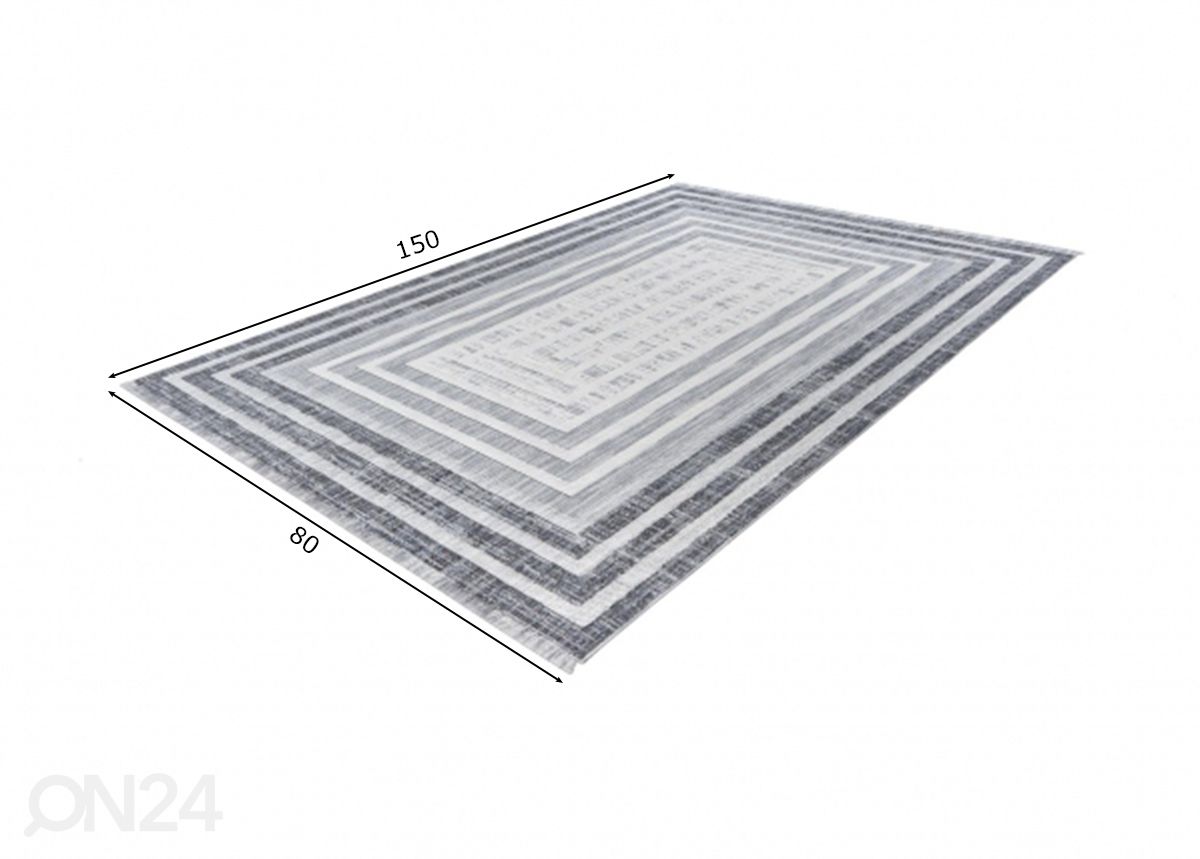 Vaip 80x150 cm suurendatud mõõdud