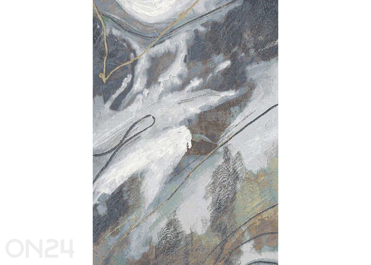 Vaip Argentum Natural Dark Stone 160x230 cm suurendatud