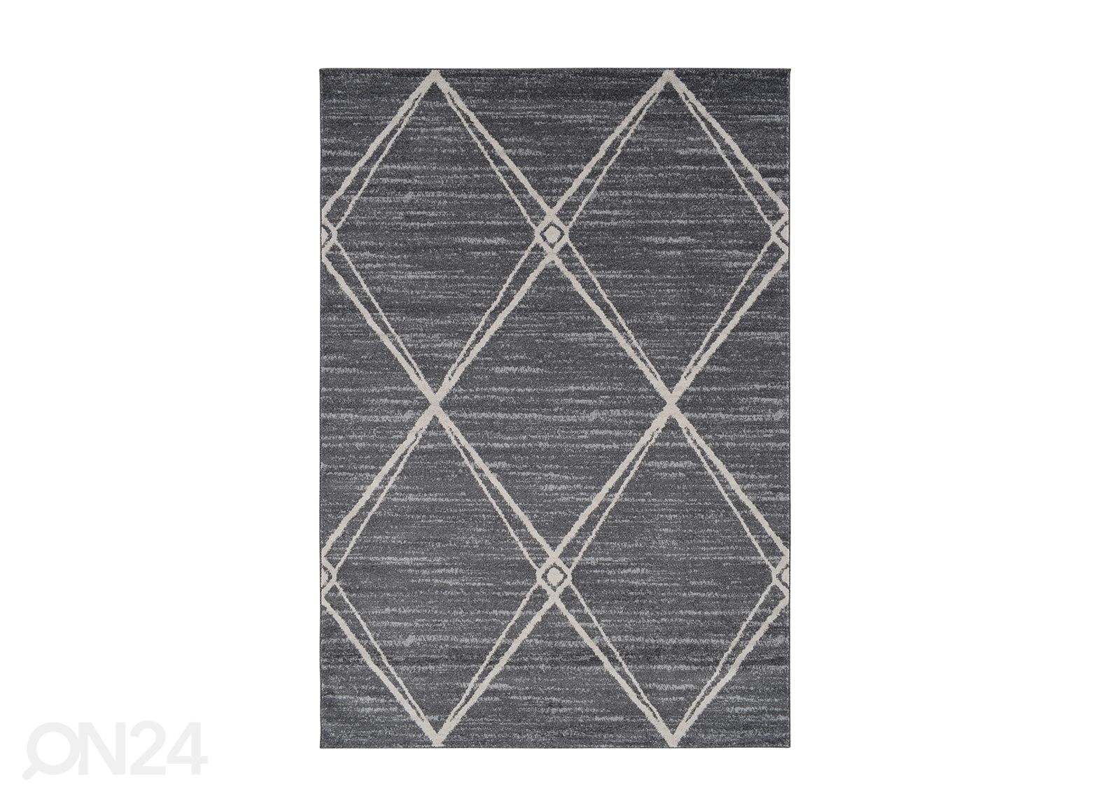 Vaip Aztec 160x230 cm, tumehall/kreemjas suurendatud