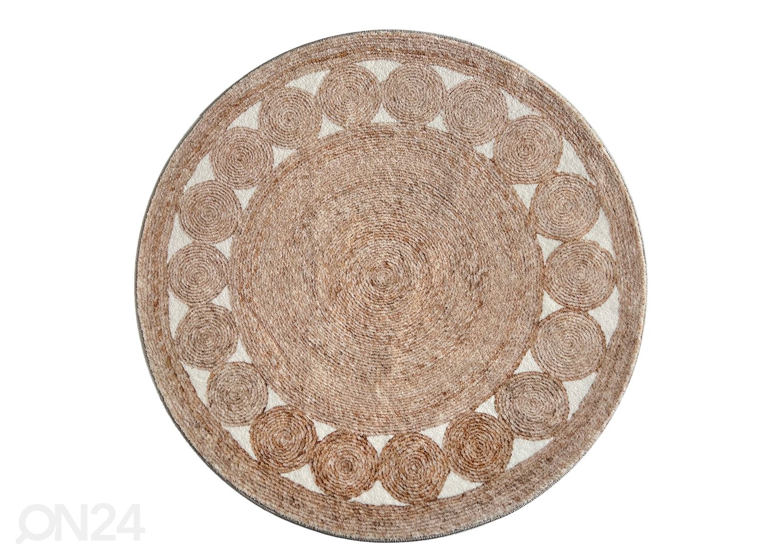 Vaip Boho Ø90 cm suurendatud