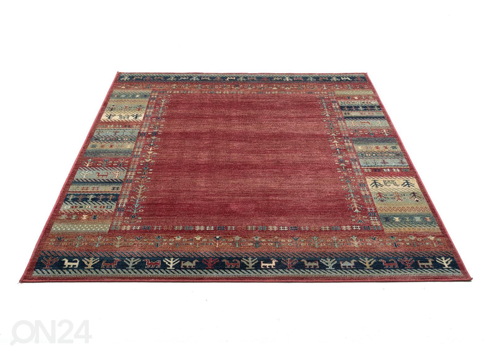 Vaip Cherina 80x150 cm, punane suurendatud